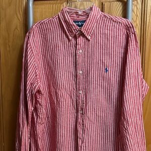 Polo by Ralph Lauren Men's Striped Button-Down Shirt